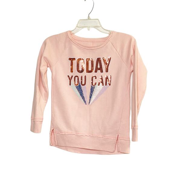 Perfect Details Other - Perfect soft cozy crewneck girls sweater sweatshirt salmon Sz 10
